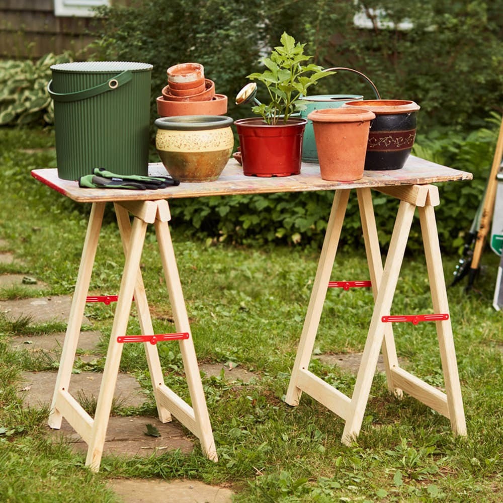 Heavy Duty Work Sawhorse Set