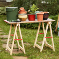 Heavy Duty Work Sawhorse Set