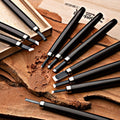 10-Piece Wooden Carving Set