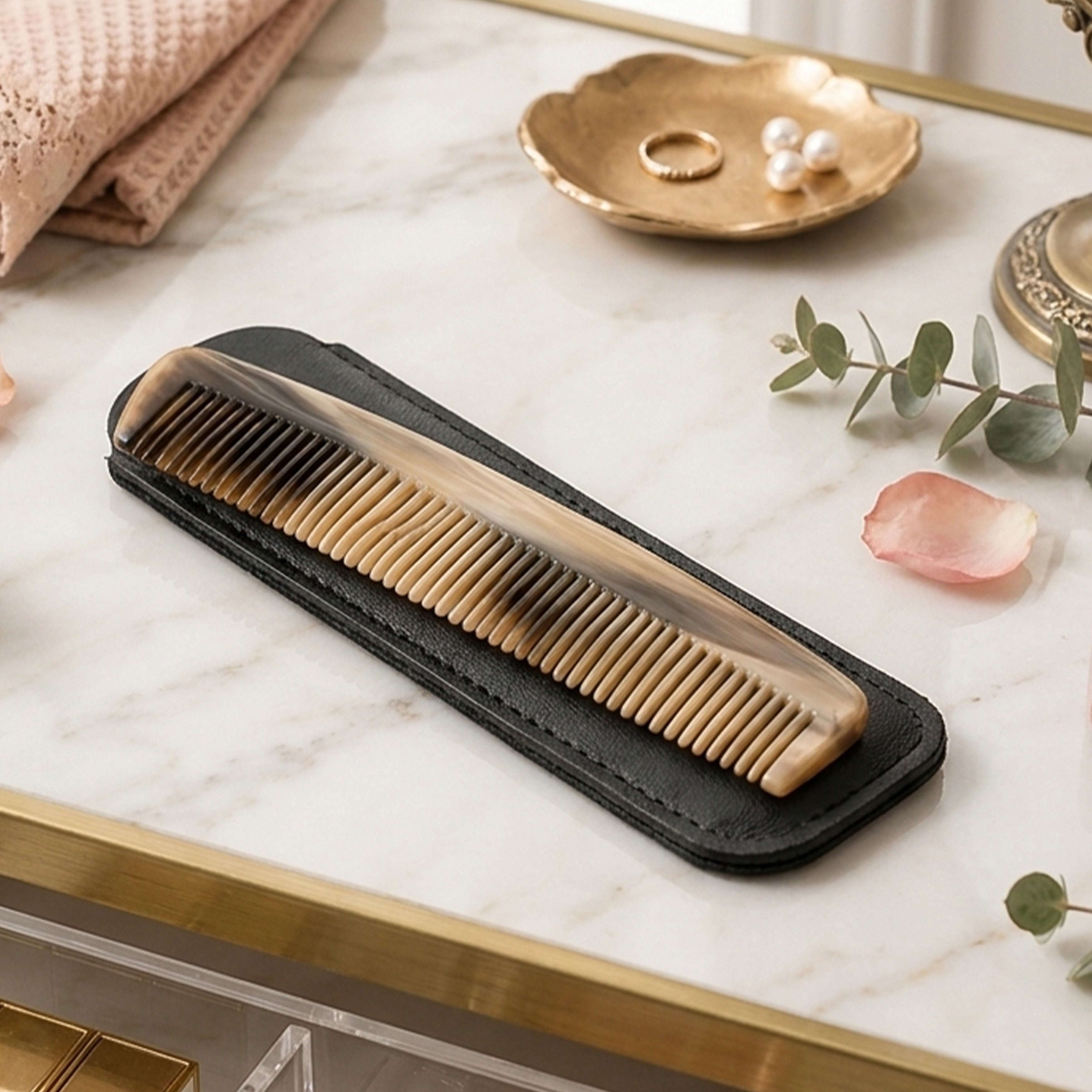 6-1/2 in Purse Horn Comb