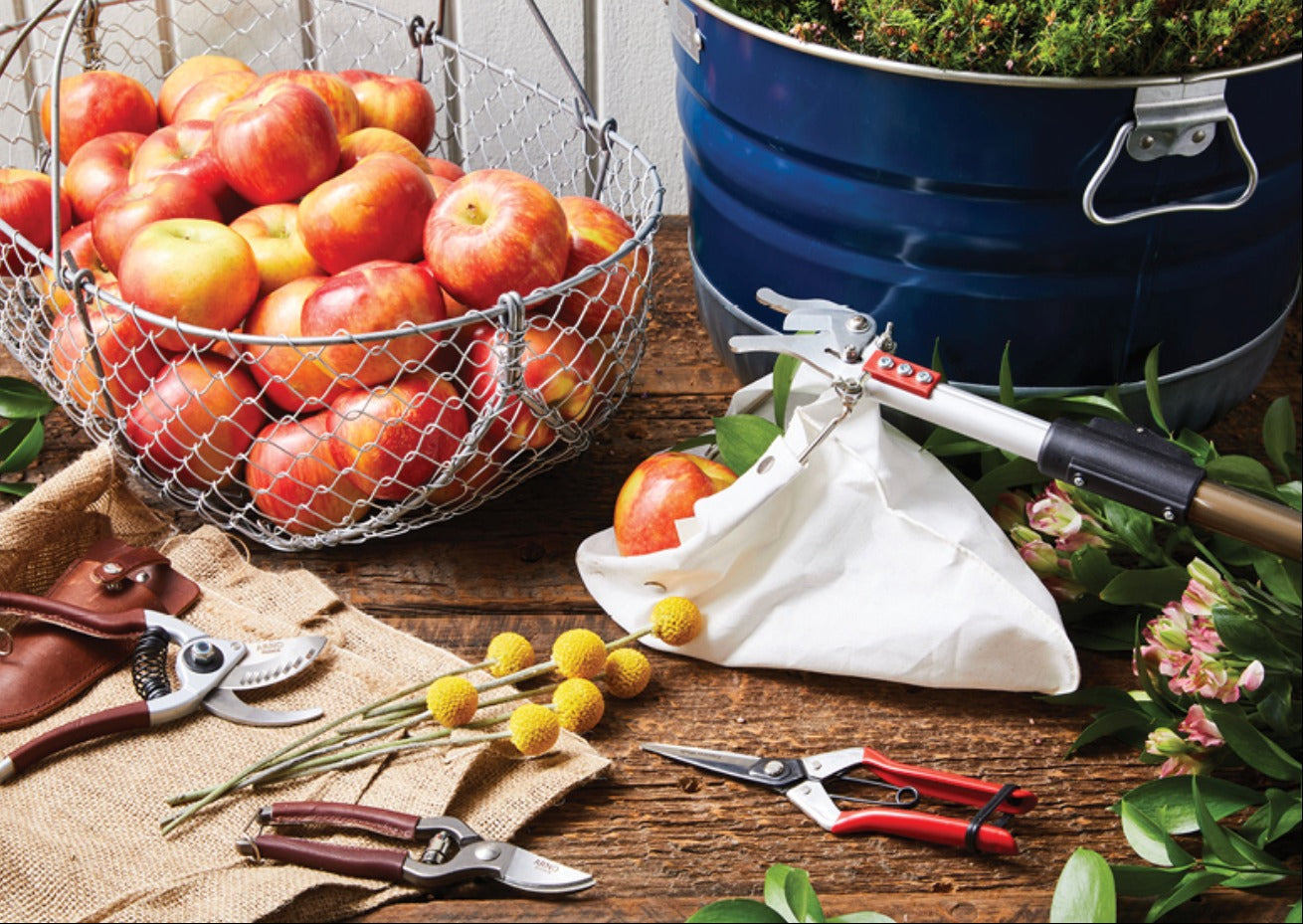 Large Woven Galvanized Basket