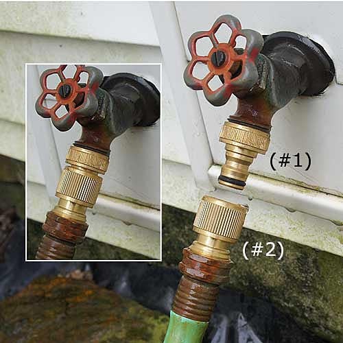 Faucet End Connector #2 - (set of 3)