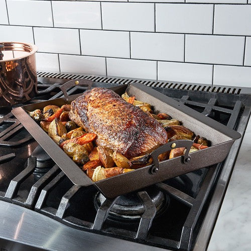 Netherton Black Iron Roasting Pan