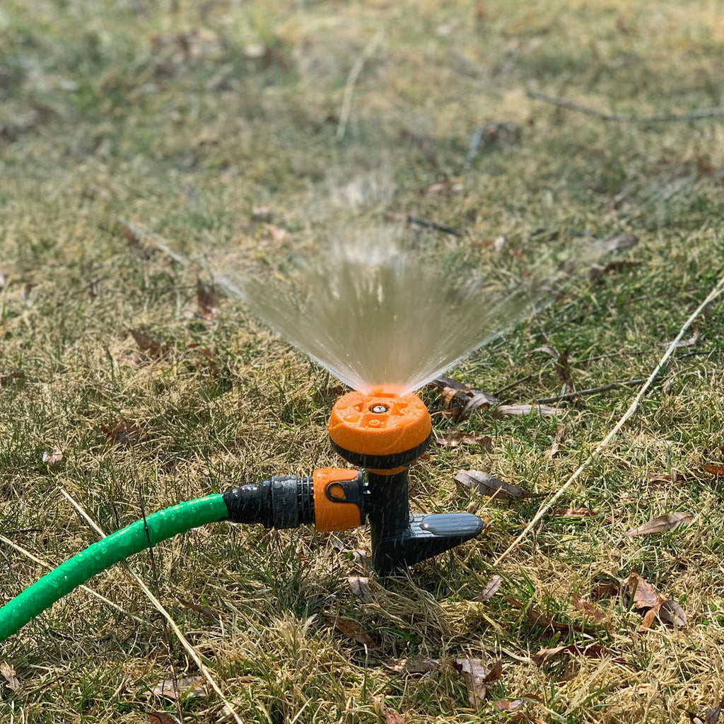 Water-Saving Garden Bed Sprinkler