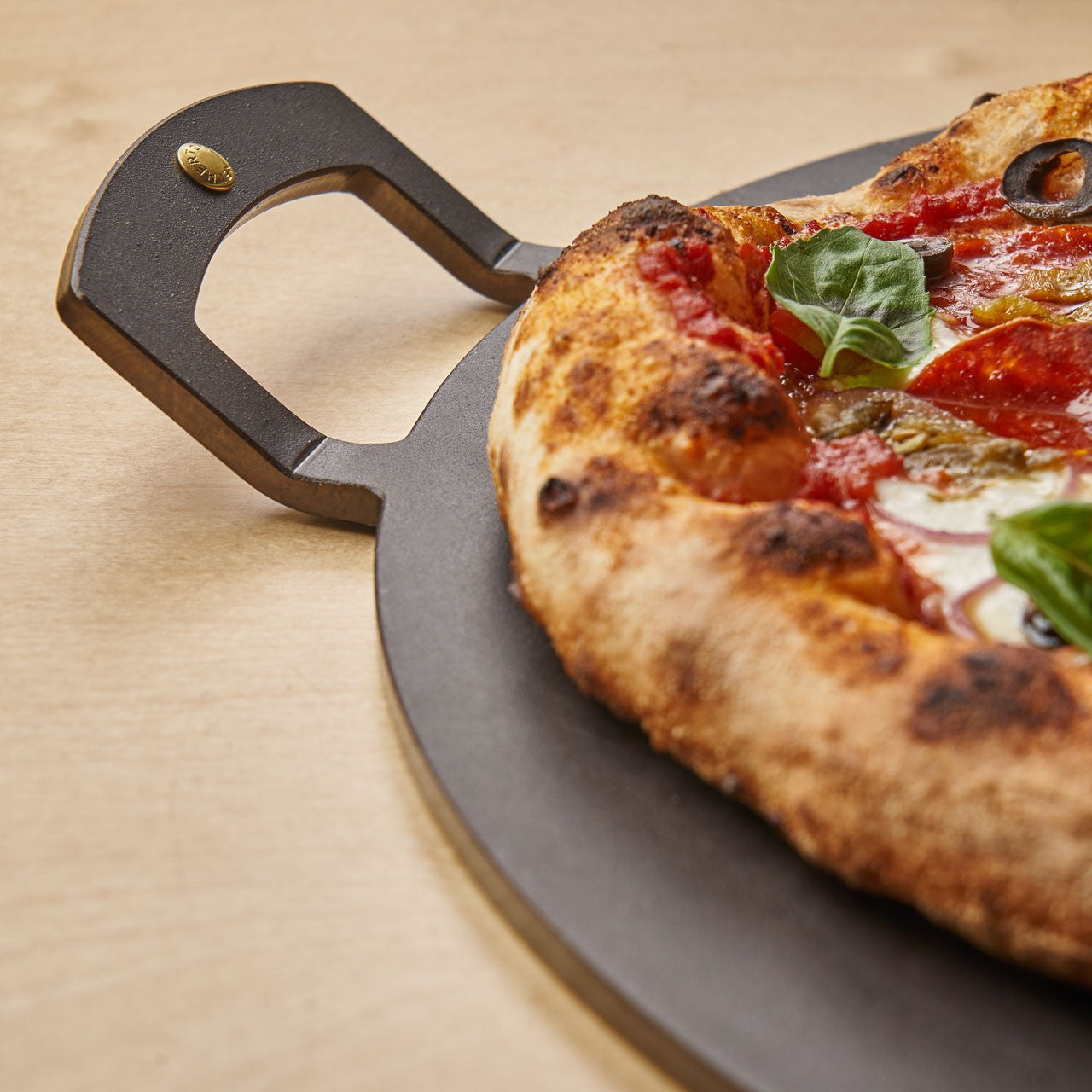 Netherton Spun Iron Pizza Plate