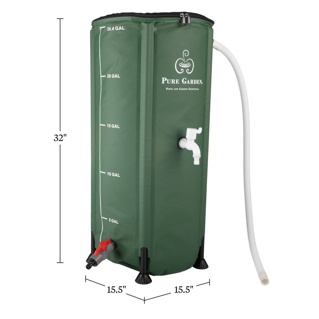 26-Gallon Collapsible Rain Barrel