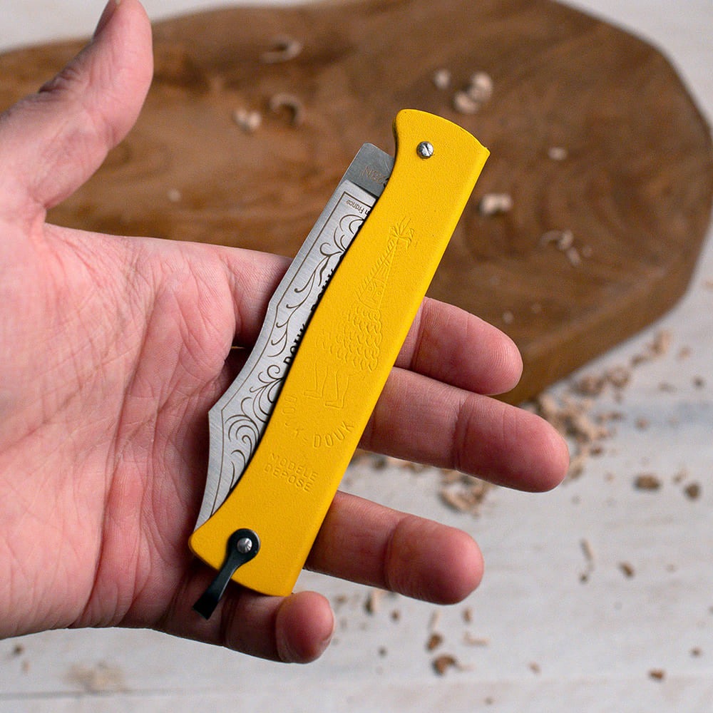 Everyday Yellow Douk Douk Folding Knife