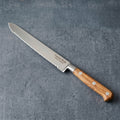 Serrated Utility Knife 12cm Olivewood