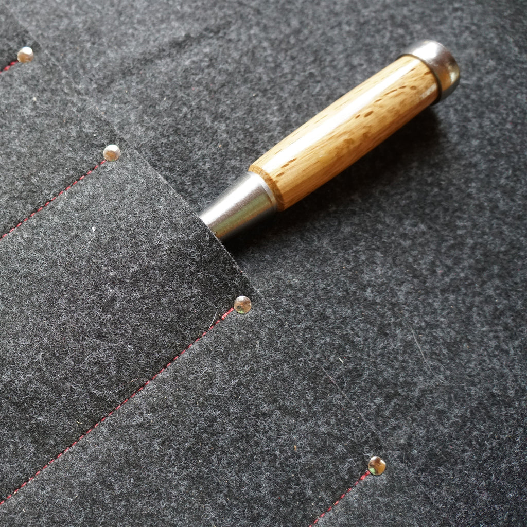 6 Pocket Felt Tool Roll