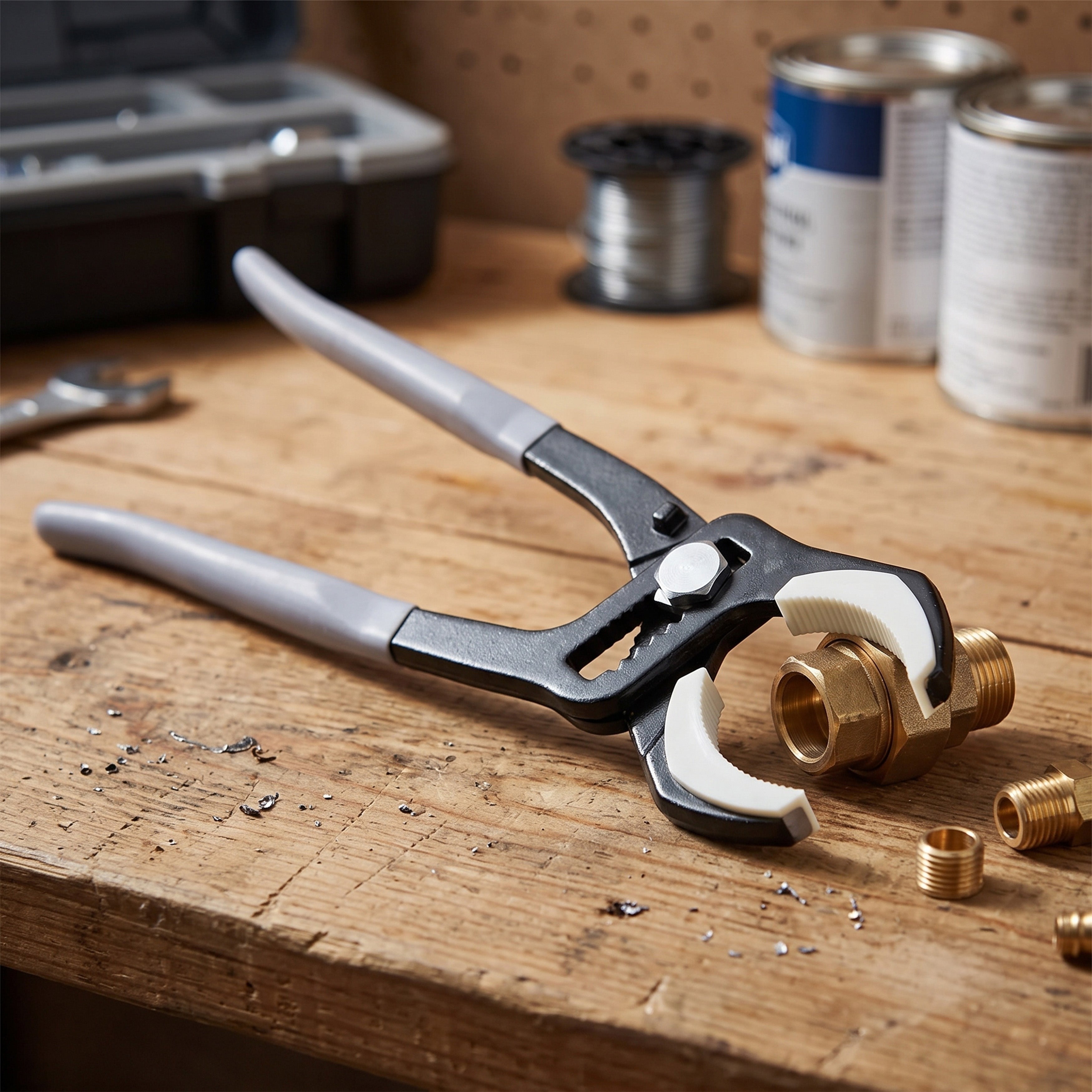 Soft Jaw Pipe Pliers