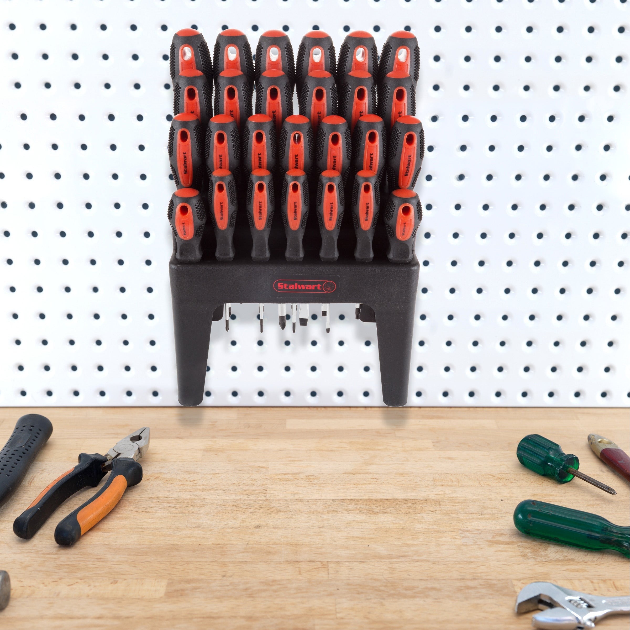 26-Piece Screwdriver Tool Set & Stand