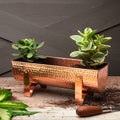 Small Solid Copper Window Planter