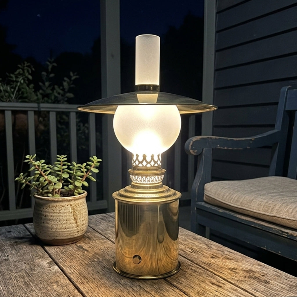 Modern LED Captain's Shade Lamp