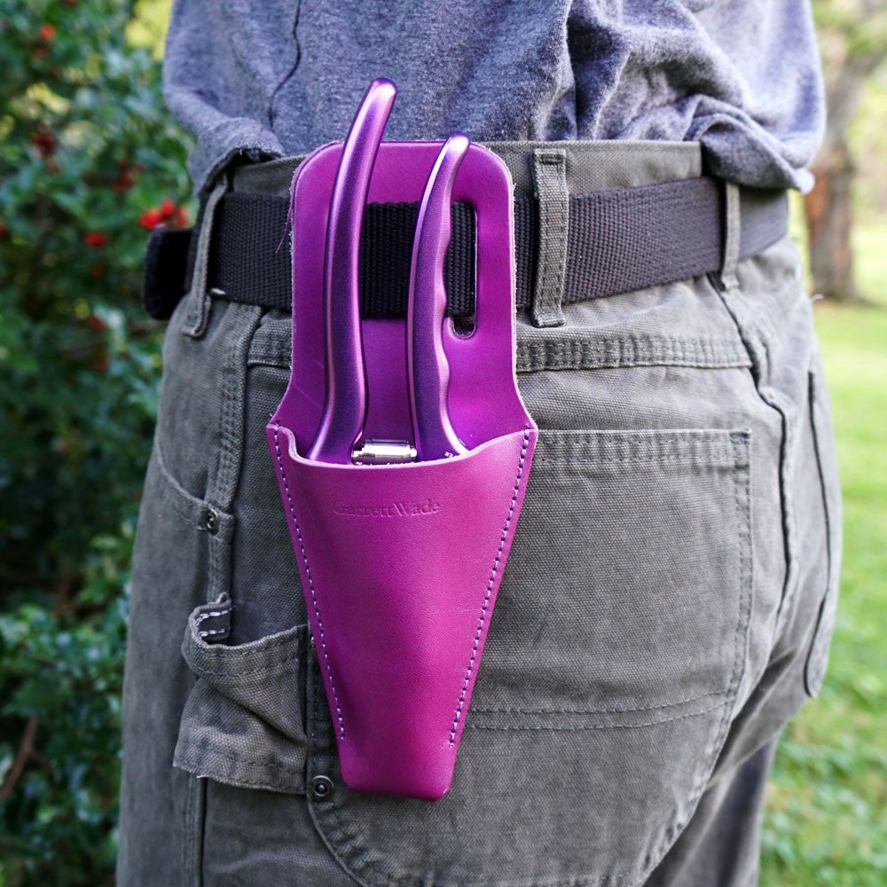 Purple Leather Pruner Sheath Only