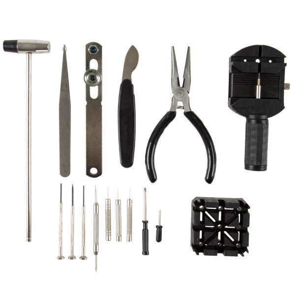 16-Piece Watch Repair Kit