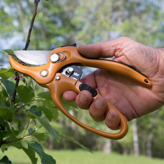 Garrett Wade Ratcheting Hand Pruner & Sheath