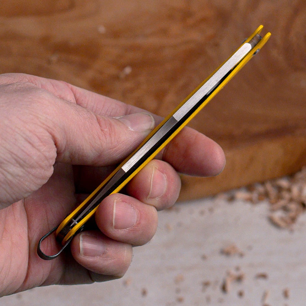 Everyday Yellow Douk Douk Folding Knife
