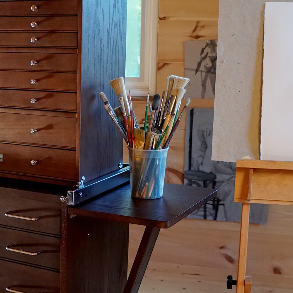Gerstner International Matched Pair Of Dark Oak Storage Chests