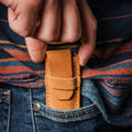 Universal Leather Sheath for Pocket Knives