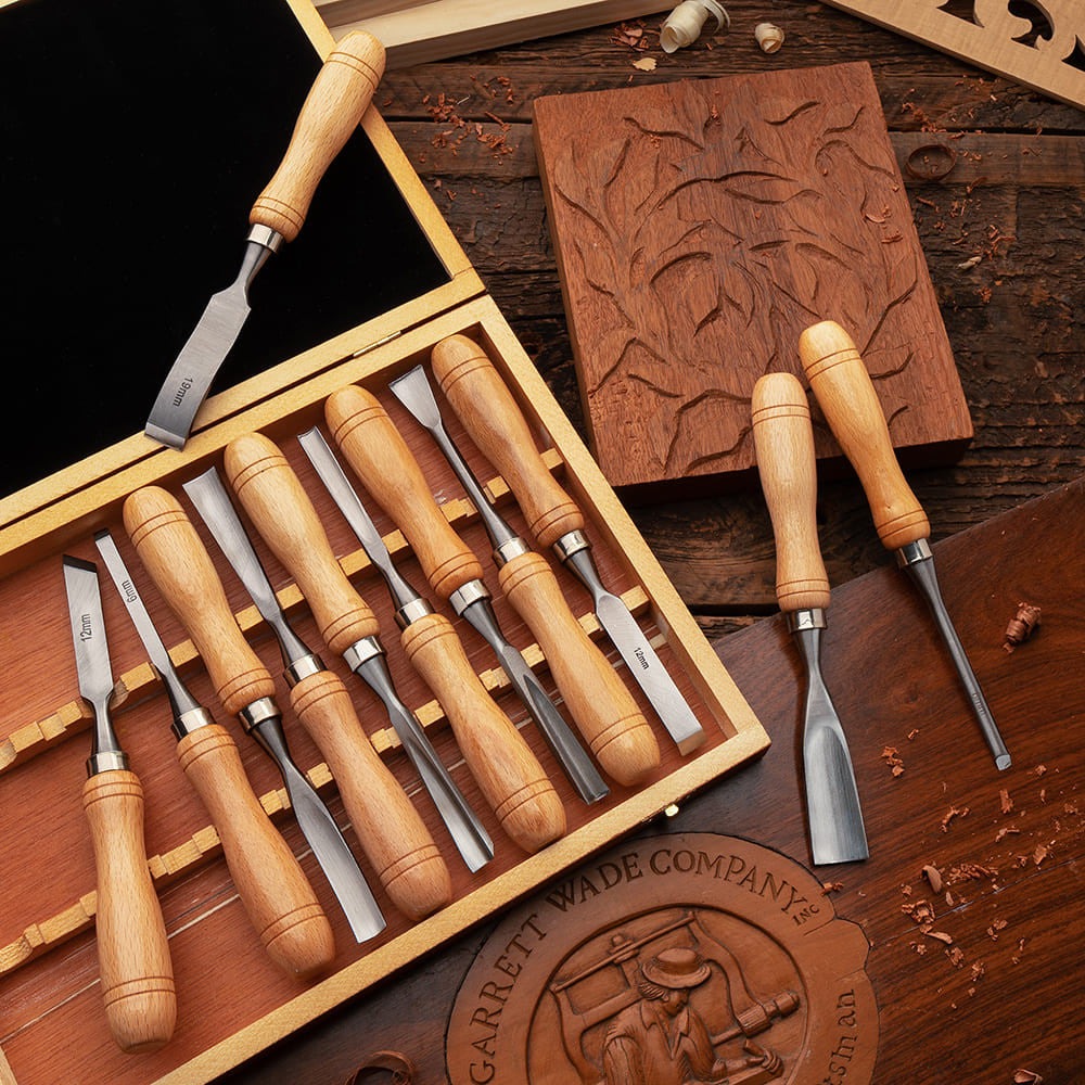 Set of 12 Woodcarving Chisels