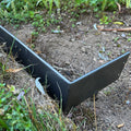 Cor-Ten Steel Lawn Corners (Set of 2)