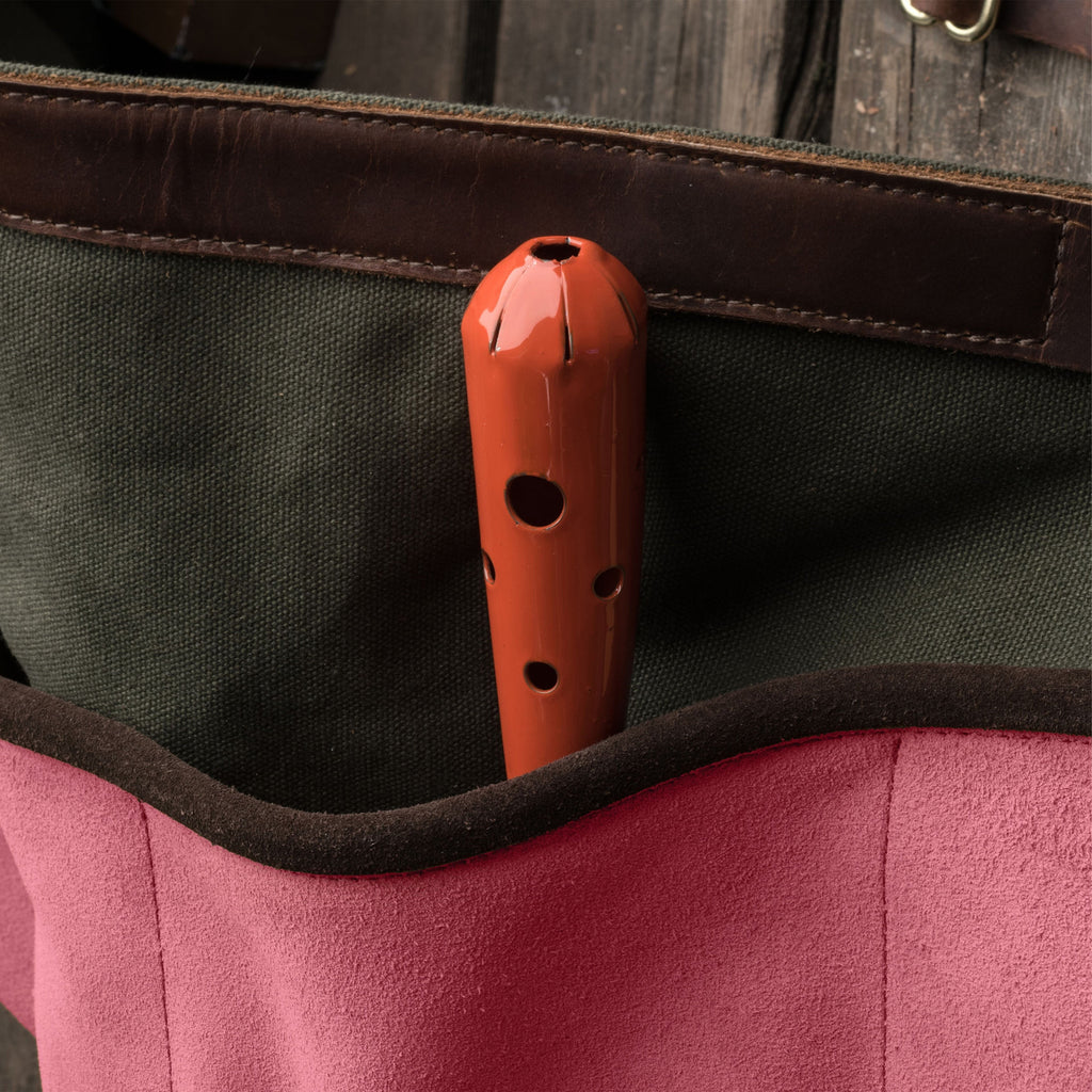 Waist-Level Gardening Apron, Pink