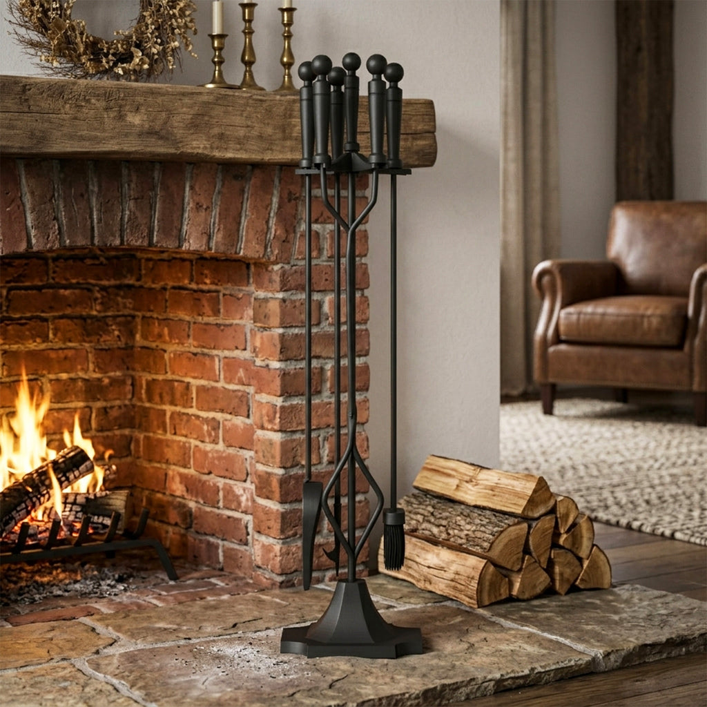 5-Piece Fireplace Tool Set