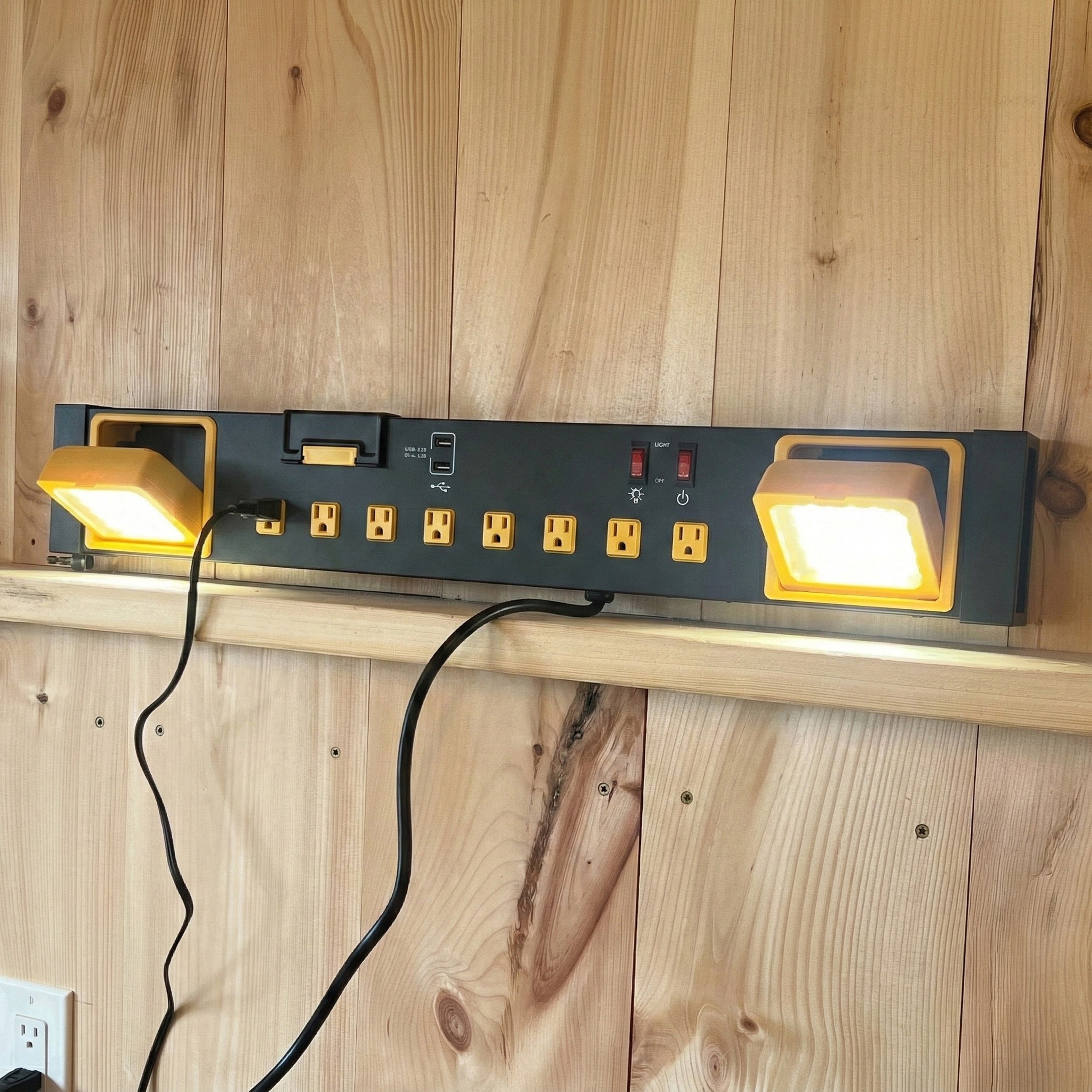 Heavy Duty Metal Power Strip