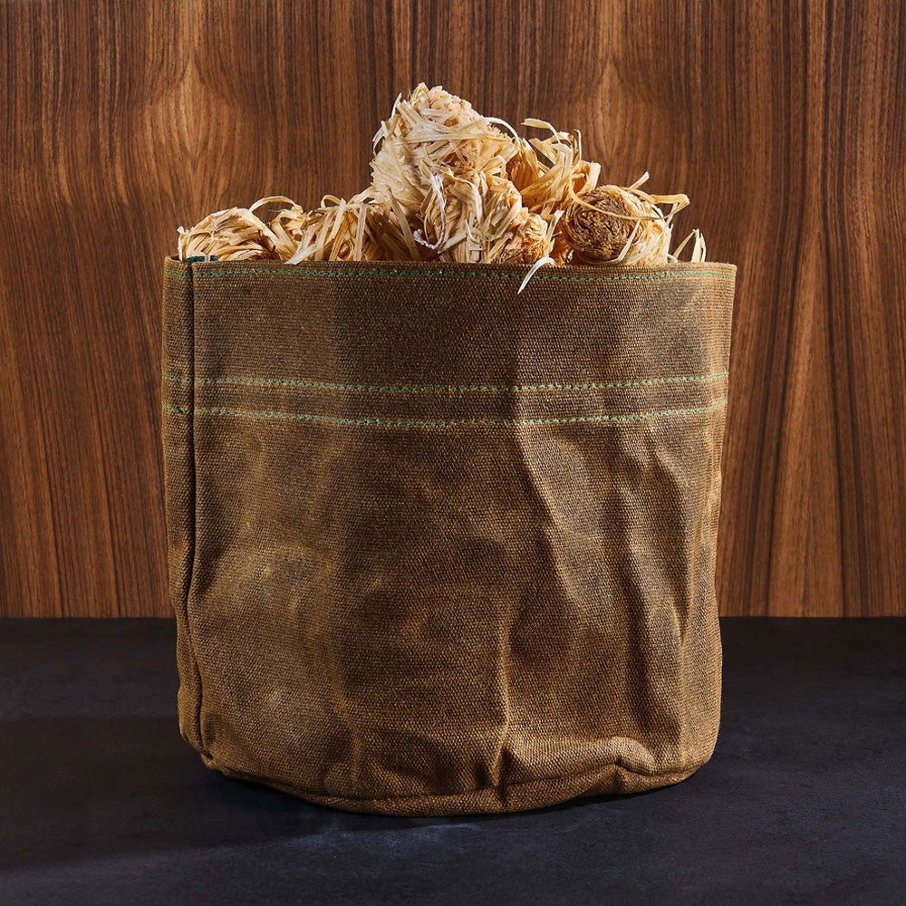 50 Firelighters with Waxed Canvas Storage Set