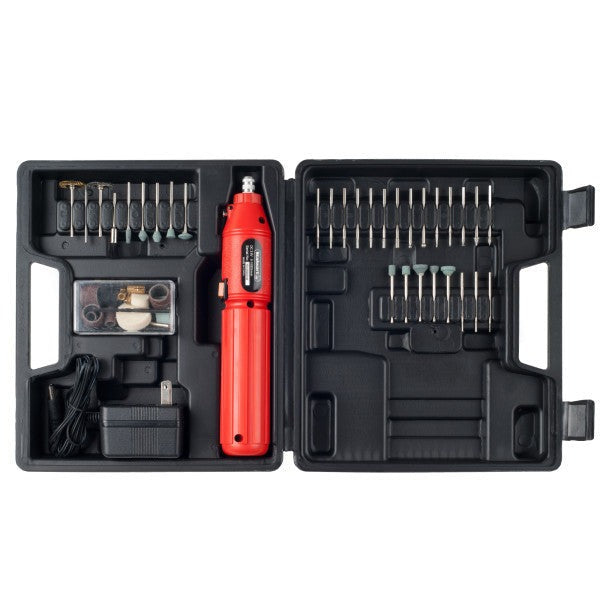 60-Piece 3.6V Cordless Rotary Tool Set