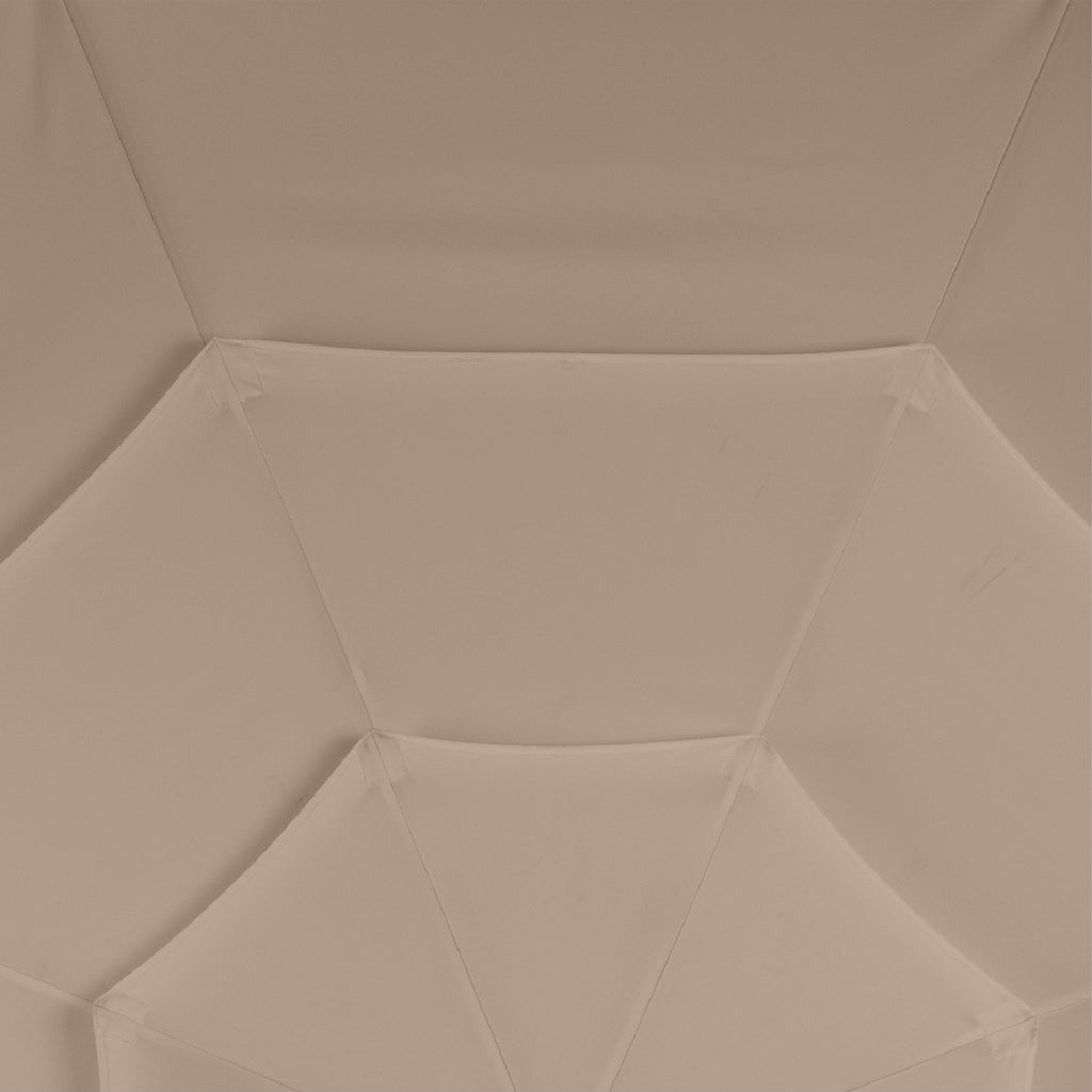 Triple Layer Patio Umbrella - Beige