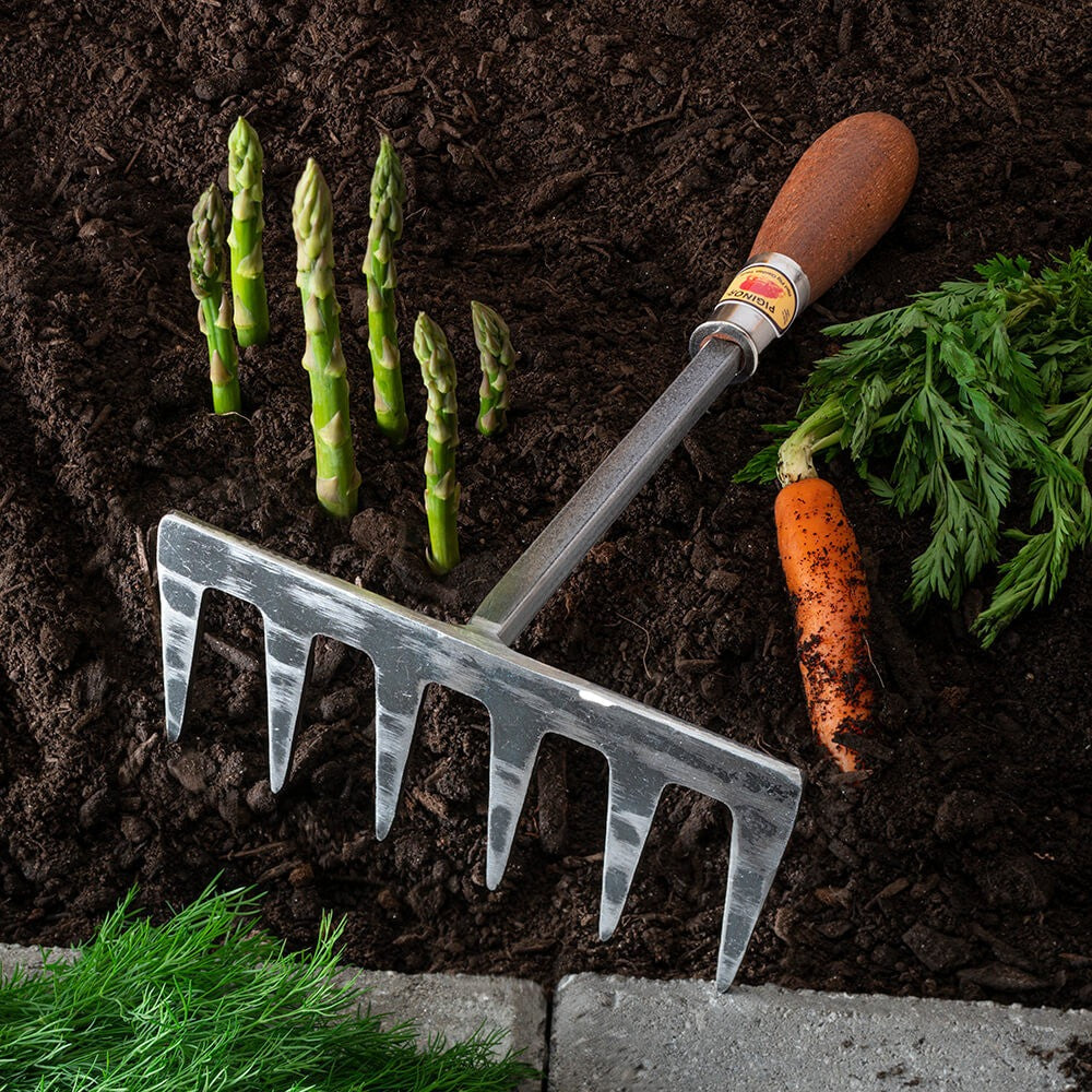 Red Pig Hand Rake