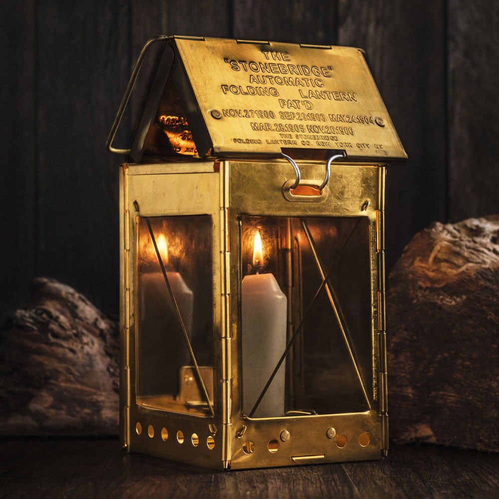 Stonebridge Brass Lantern Complete Set
