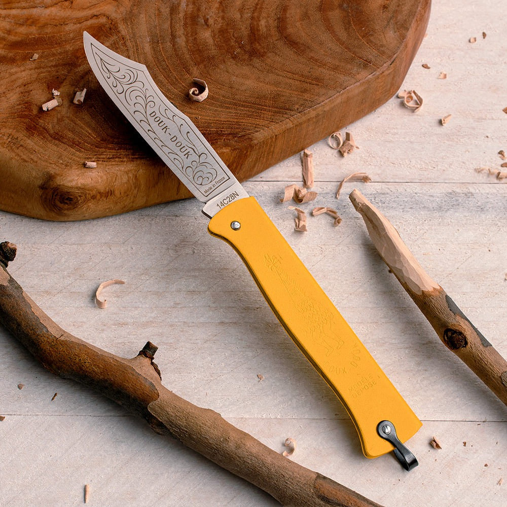 Everyday Yellow Douk Douk Folding Knife