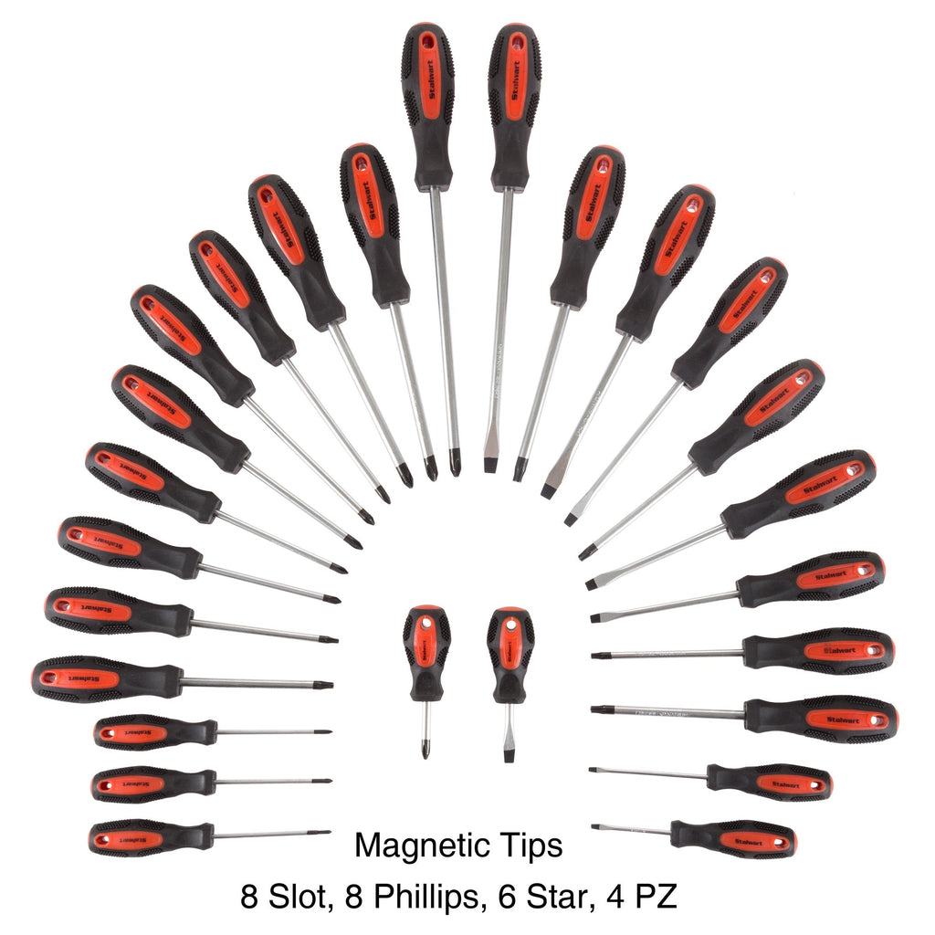 26-Piece Screwdriver Tool Set & Stand