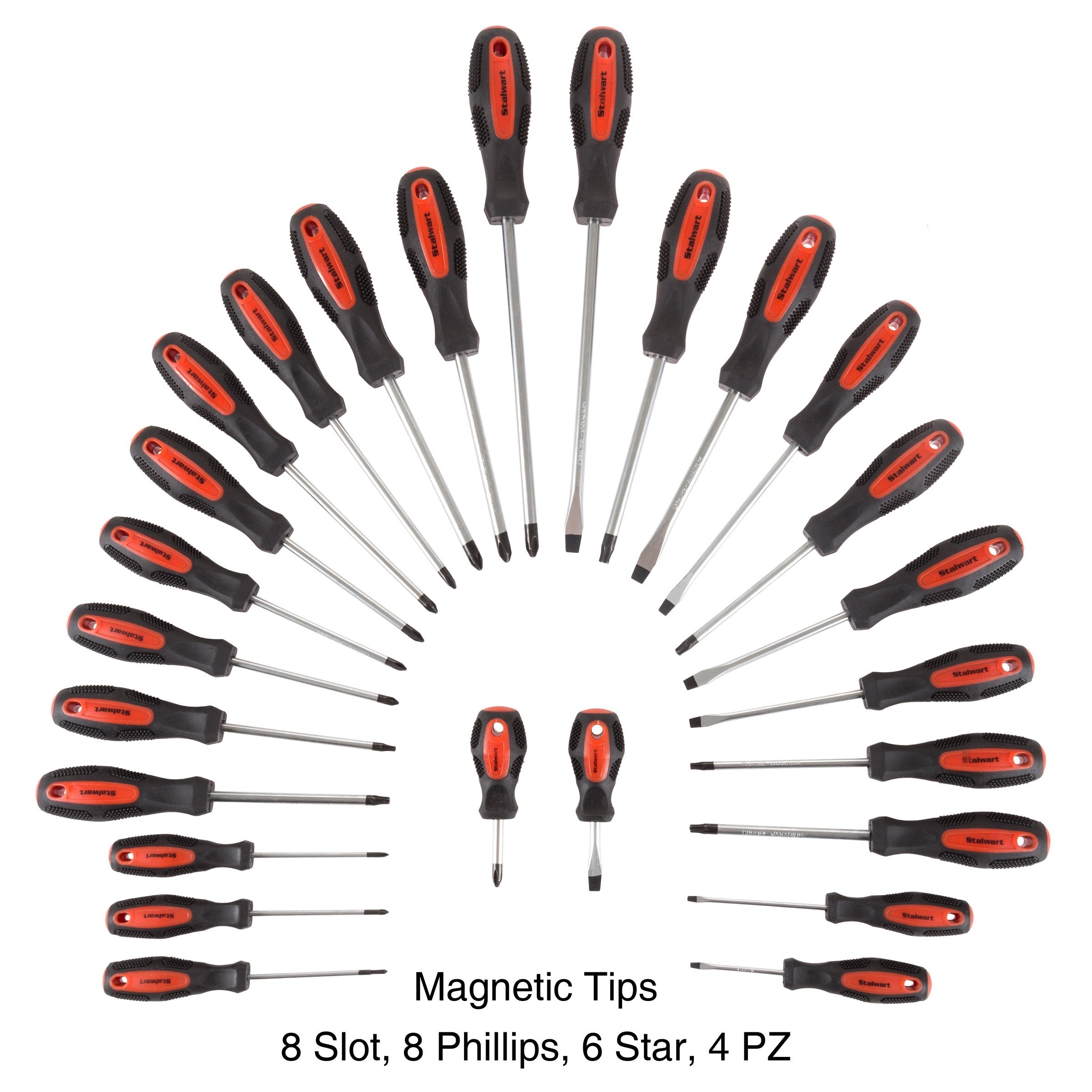 26-Piece Screwdriver Tool Set & Stand