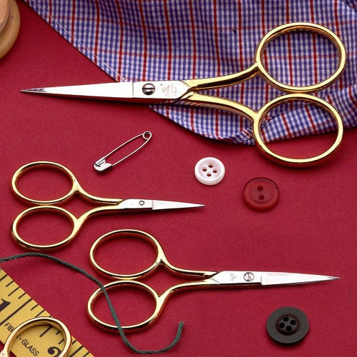 Set of Three Classic Embroidery Scissors