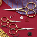 Set of Three Classic Embroidery Scissors