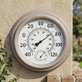 Outdoor Wall Thermometer and Hygrometer