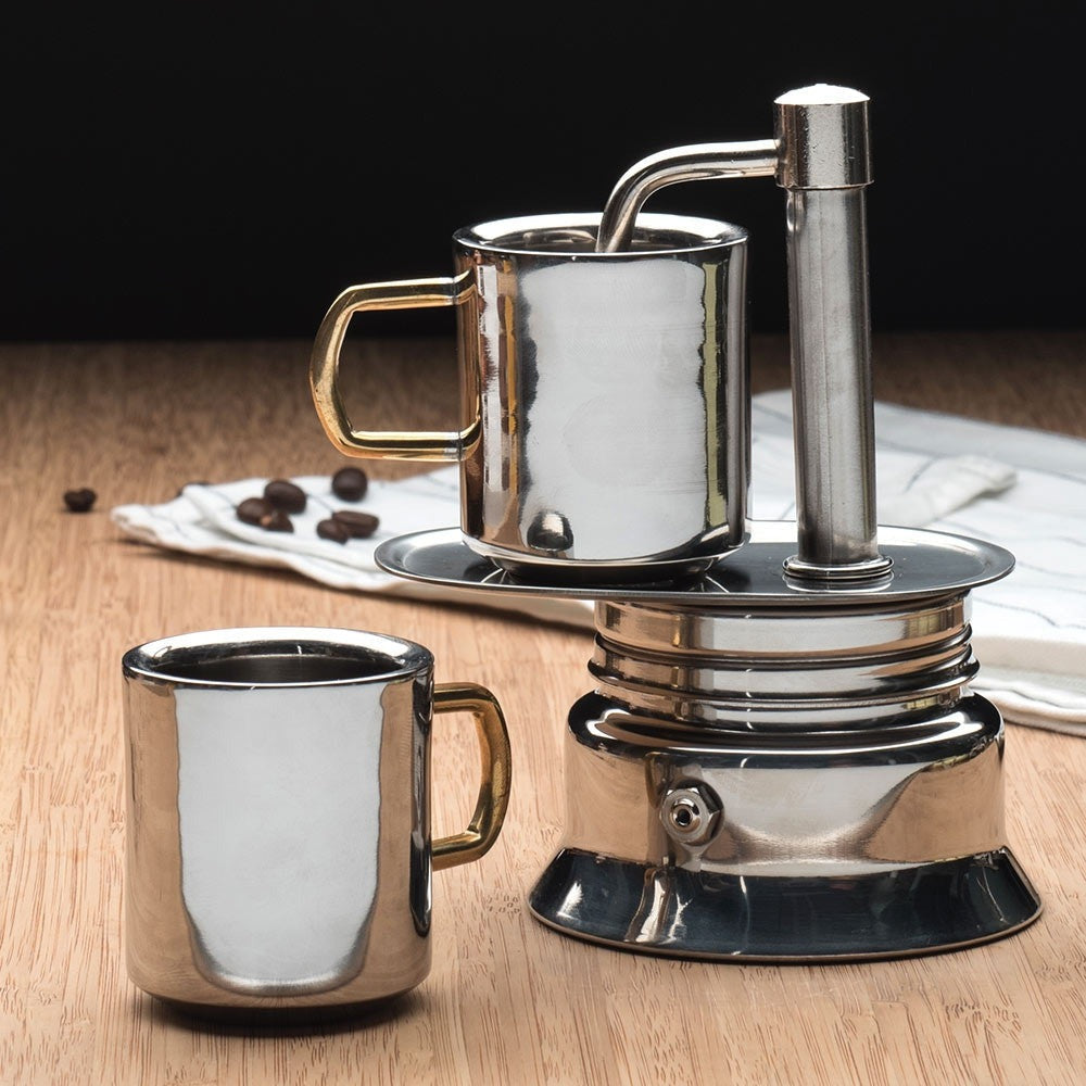Double Walled Stainless Espresso Cup