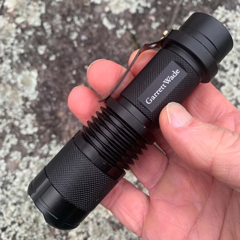Garrett Wade Adjustable Beam Flashlight