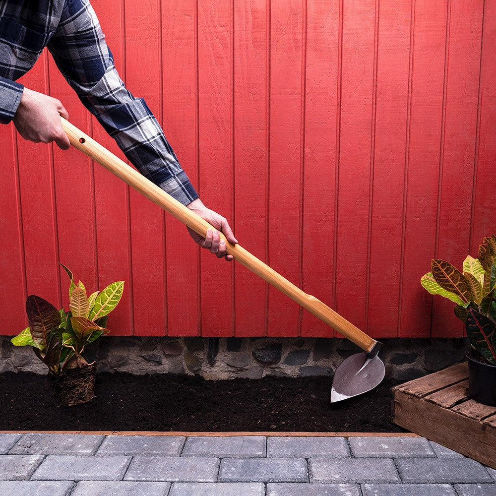 Wide Heart-Shaped Hoe