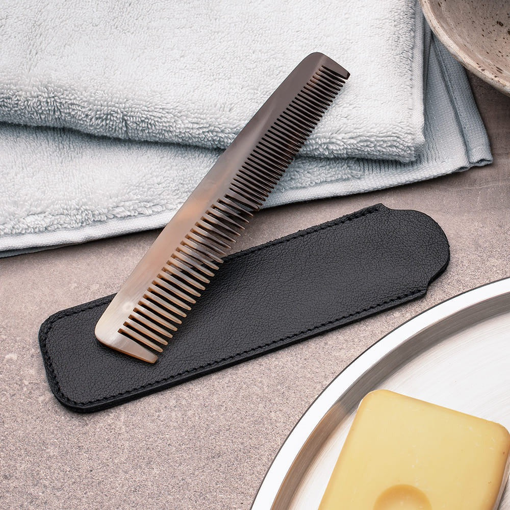 Horn Comb Grooming Set
