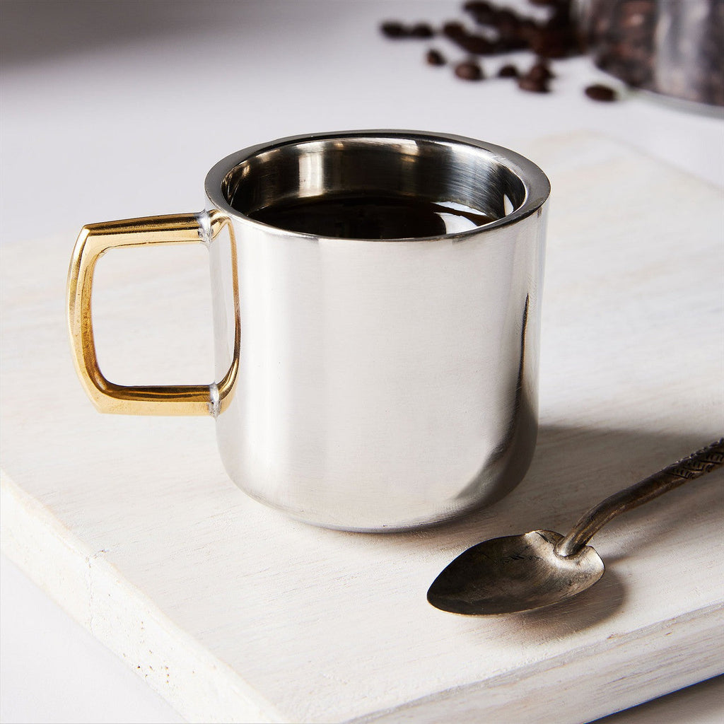 Double Walled Stainless Espresso Cup