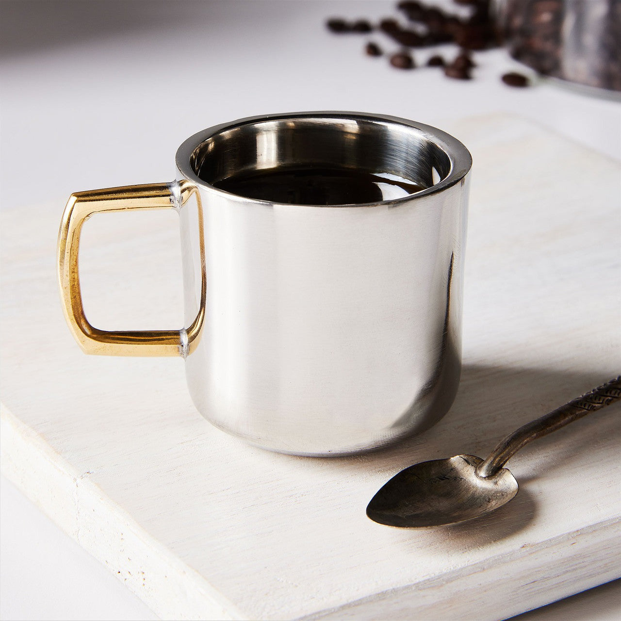 Double Walled Stainless Espresso Cup