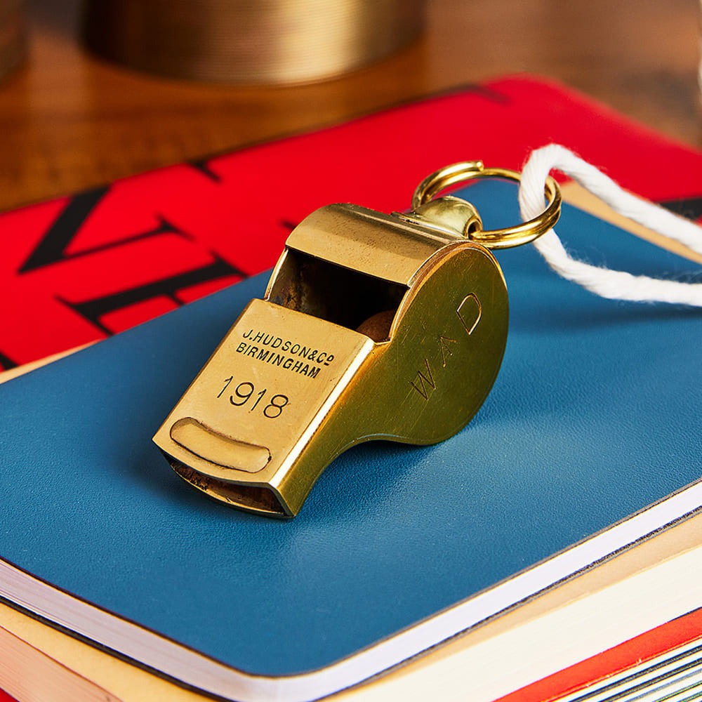 1918 Brass Artillery Officer's Whistle