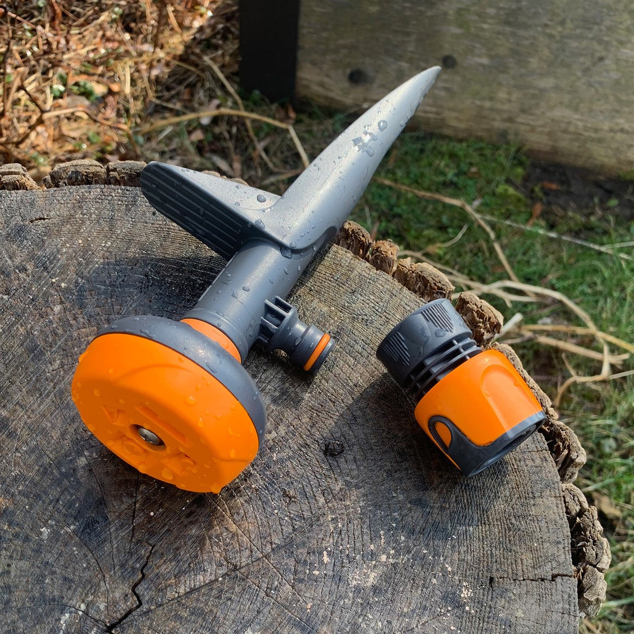 Water-Saving Garden Bed Sprinkler