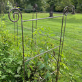 Tall 47” High Iron Garden Hurdles , Set of 4