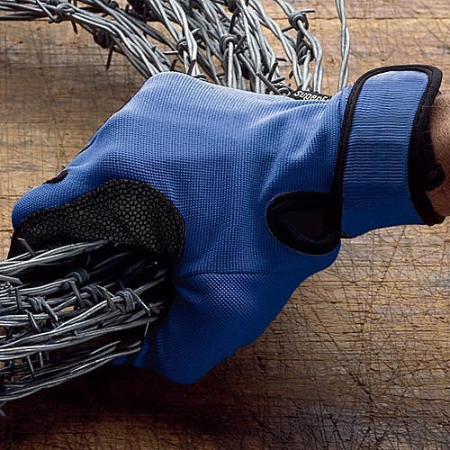 Blue Safety HD Work Gloves (large)