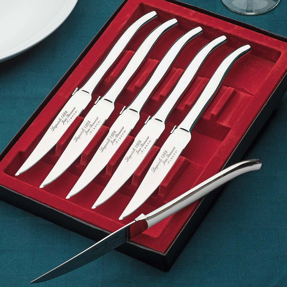 Stainless-Steel French Made Steak Knives
